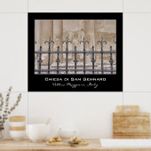 Chiesa di San Gennaro, Praiano, Amalfi Küste Poster (Küche)