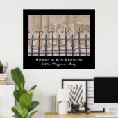 Chiesa di San Gennaro, Praiano, Amalfi Küste Poster (Heimbüro)