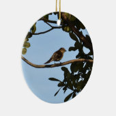 Chiffchaff Keramik Ornament (Rechts)