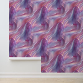 Chiffon Effect Shimmer Rose Europäische Ästhetik Tapete