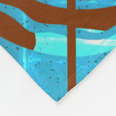 Chiffon Scarf Fleecedecke (Ecke)