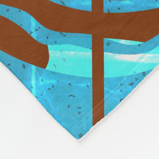 Chiffon Scarf Fleecedecke (Ecke)