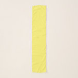 Chiffon Scarf Schal<br><div class="desc">Dieser Chiffonschal ist in einer hübschen, soliden Farbe von Gelb mit einer weißen Gewindeschneidung zu sehen. Passen Sie dieses Objekt an und wählen Sie die Threadfarbe, die Sie gewollt haben oder kaufen, wie es ist.</div>