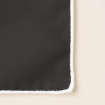 Chiffon Scarf Schal<br><div class="desc">Dieser Chiffonschal ist in einer hübschen, soliden Farbe Schwarz mit weißem Gewindeschnitt dargestellt. Passen Sie dieses Objekt an oder kaufen Sie, wie es ist.</div>