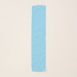 Chiffon Scarf Schal<br><div class="desc">Dieser Chiffonschal ist in einer hübschen, soliden Babyblau-Farbe mit einer weißen Gewindeschneidung zu sehen. Passen Sie dieses Objekt an oder kaufen Sie, wie es ist.</div>