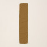 Chiffon Scarf Schal<br><div class="desc">Dieser Chiffonschal ist in einer hübschen, kräftigen Braunfärbung mit weißem Gewindeschneidgewand zu sehen. Passen Sie dieses Objekt an und wählen Sie die Threadfarbe, die Sie gewollt haben oder kaufen, wie es ist.</div>