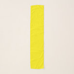 Chiffon Scarf Schal<br><div class="desc">Dieser Chiffonschal ist in einer hübschen, soliden Farbe hellgelb mit einem weißen Gewindeschneidband dargestellt. Passen Sie dieses Objekt an und wählen Sie die Threadfarbe, die Sie gewollt haben oder kaufen, wie es ist.</div>