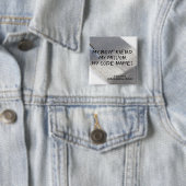 Chiffriert Knopf Button (Beispiel)