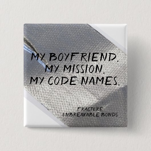 Chiffriert Knopf Button (Vorderseite)