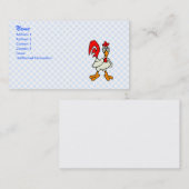 Chiggy Huhn Visitenkarte (Vorne/Hinten)