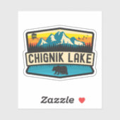 Chignik Lake, Alaska Aufkleber (Blatt)