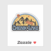 Chignik Lake, Alaska Sticker (Blatt)