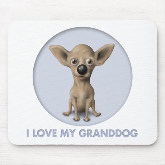 Chihuahua 1 Granddog Mousepad (Vorne)