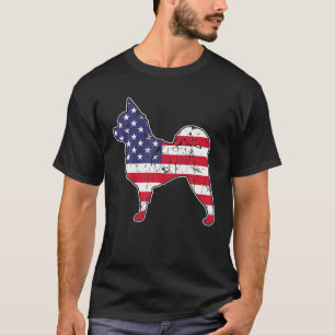Chihuahua 4th July USA Flag America Patriotic U T-Shirt