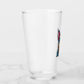 Chihuahua  Abstract Painting  Colour  Cute Dog (2) Glas (Rechts)