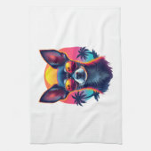 Chihuahua  Abstract Painting  Colour  Cute Dog Cop Geschirrtuch (Vertikal)