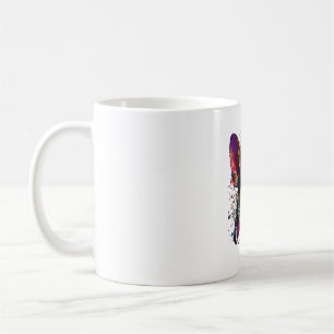 Chihuahua Abstrakte Malerei Farbe Niedlicher Hund Kaffeetasse