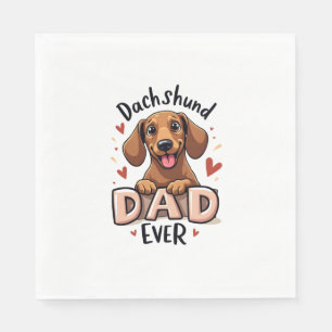 Chihuahua Abstrakte Malerei Farbe Niedlicher Hund Serviette