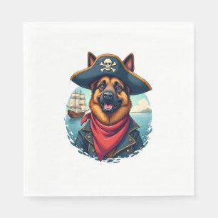 Chihuahua Abstrakte Malerei Farbe Niedlicher Hund Serviette