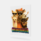 Chihuahua acrylschild (Winkel)