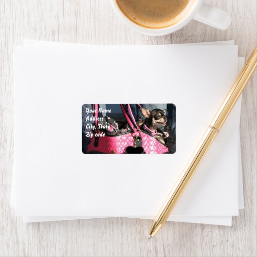 Chihuahua Address Labels Adressaufkleber (Insitu)