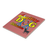 Chihuahua-Agility Fliese (Seite)