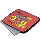 Chihuahua-Agility Laptopschutzhülle (Vorne Knopf)