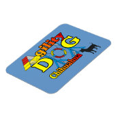 Chihuahua-Agility Magnet (Linke Seite)