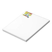 Chihuahua-Agility Notizblock (Rotiert)