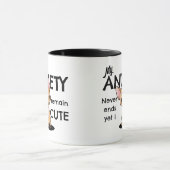Chihuahua-Angst Tasse (Zentrum)