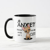Chihuahua-Angst Tasse (Links)