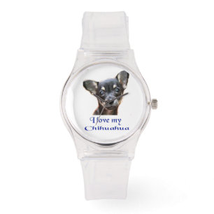 Chihuahua Armbanduhr