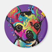 Chihuahua Art Magnet (Vorne)