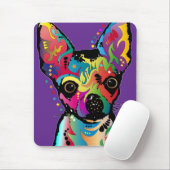 Chihuahua Art Mousepad (Mit Mouse)