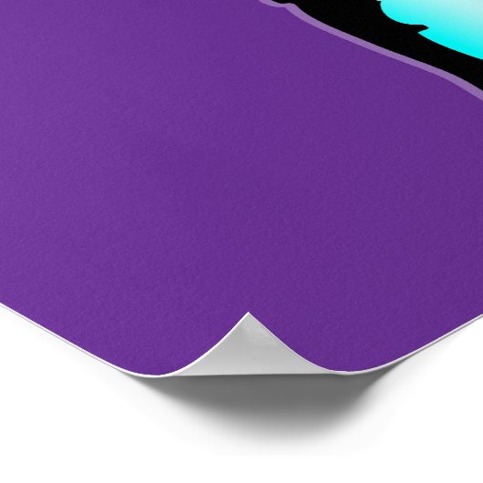 Chihuahua Art Poster (Ecke)