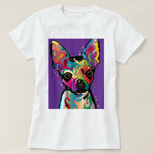 Chihuahua Art T-Shirt (Design vorne)