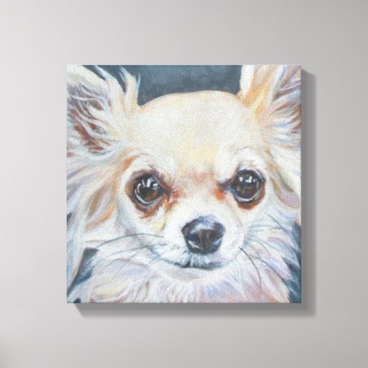 Chihuahua Artwork Leinwanddruck (Vorderseite)