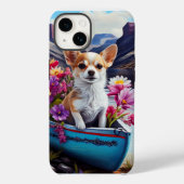 Chihuahua auf dem Paddle: Ein Landschaftliches Abe Case-Mate iPhone Hülle (Rückseite)
