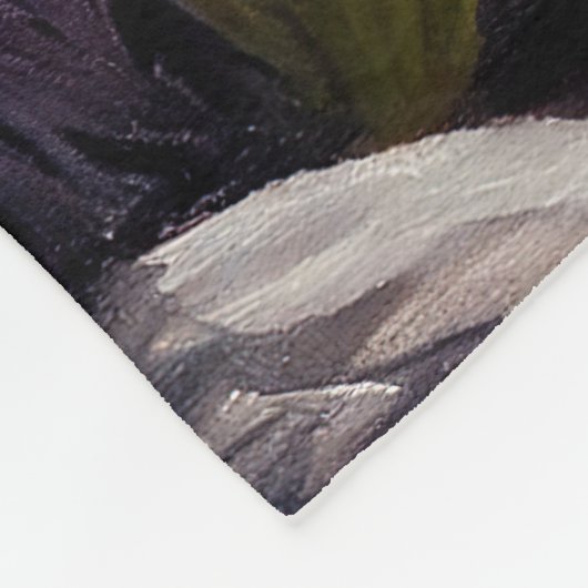 Chihuahua auf dem Paddle: Ein Landschaftliches Abe Fleecedecke (Ecke)