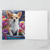 Chihuahua auf dem Paddle: Ein Landschaftliches Abe Karte (Innenseite)