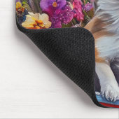 Chihuahua auf dem Paddle: Ein Landschaftliches Abe Mousepad (Ecke)