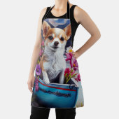 Chihuahua auf dem Paddle: Ein Landschaftliches Abe Schürze (InSitu)