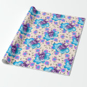 Chihuahua auf einer Wolke Geschenkpapier (Ungerollt)