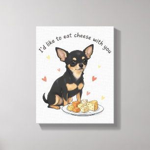 Chihuahua auf Leinwand