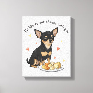 Chihuahua auf Leinwand