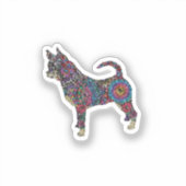 Chihuahua-Aufkleber Aufkleber (Vorderseite)