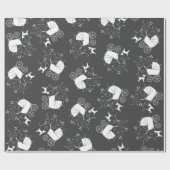 Chihuahua Baby Shower Geschenkpapier (Flach)