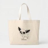 Chihuahua Bag Jumbo Stoffbeutel (Vorne)