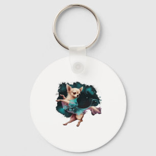 Chihuahua Ballerina Ballerina Tanz Schlüsselanhänger
