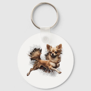 Chihuahua Ballerina Ballerina Tanz Schlüsselanhänger